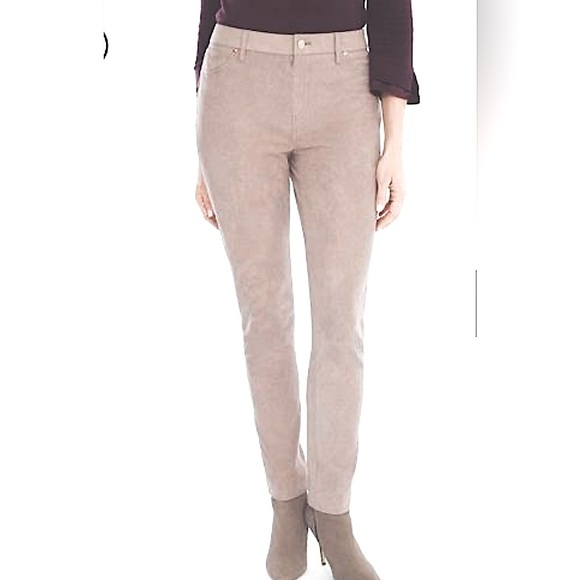 Chico's Denim - NWOT Chicos faux suede pants